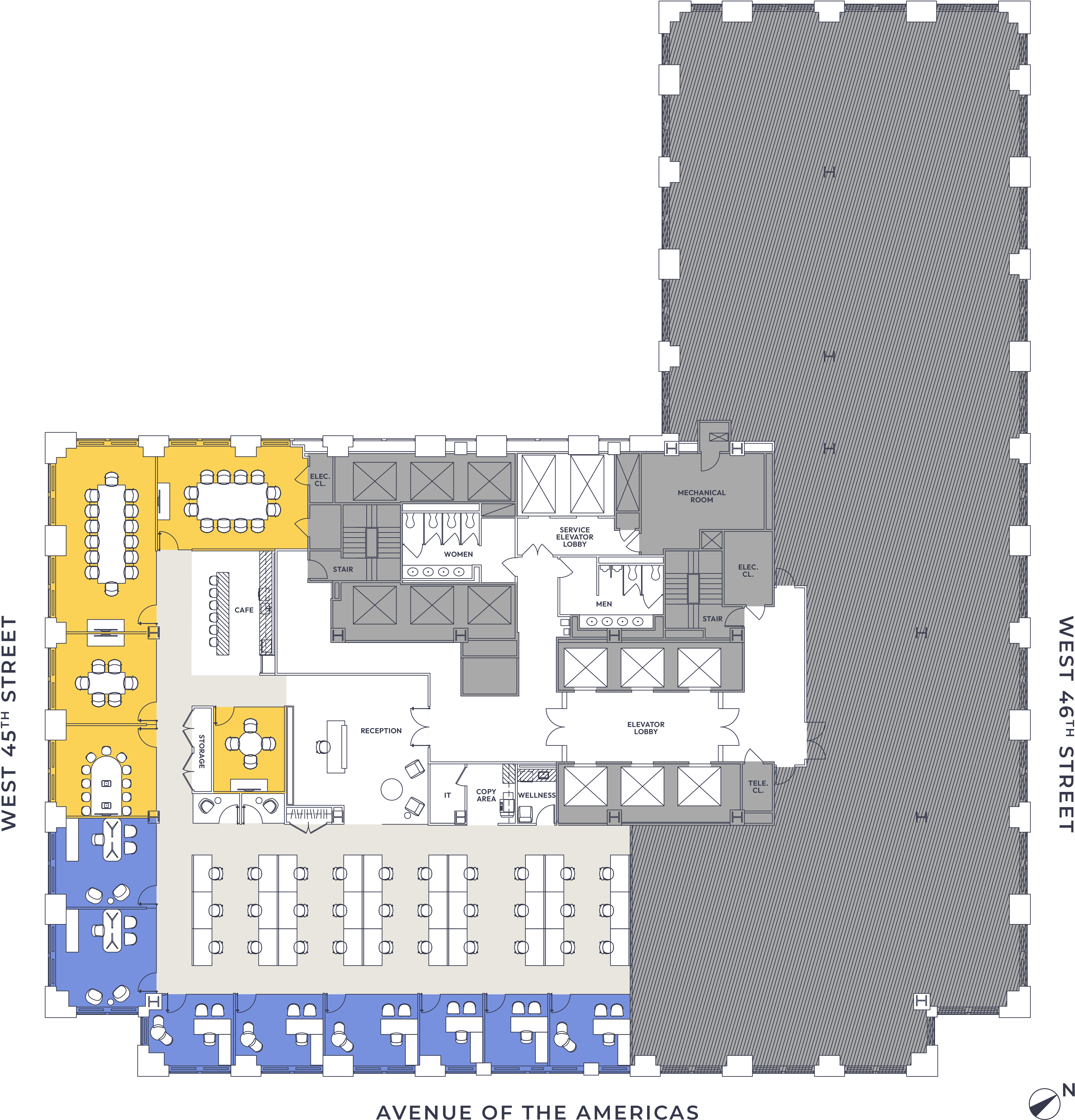 Office Intensive  Floorplan